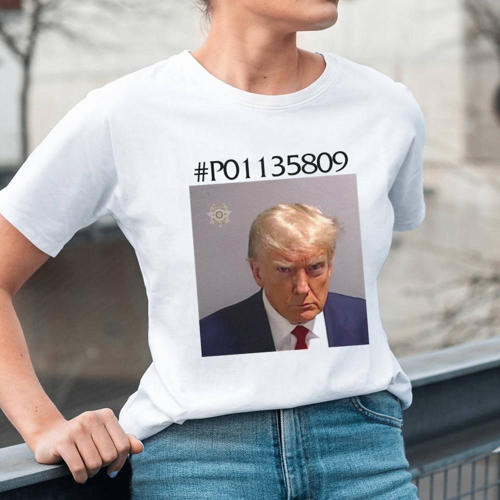 Funny Donald Trump Mugshot Shirt For Fans,