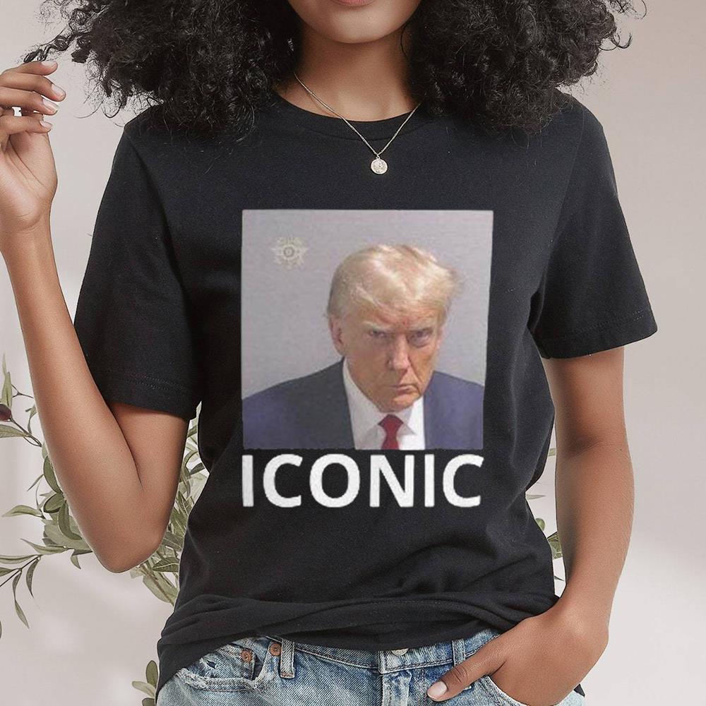 Donald Trump Mugshot Shirt Gift For Her, Trump Mugshot Sweatshirt Long Sleeve