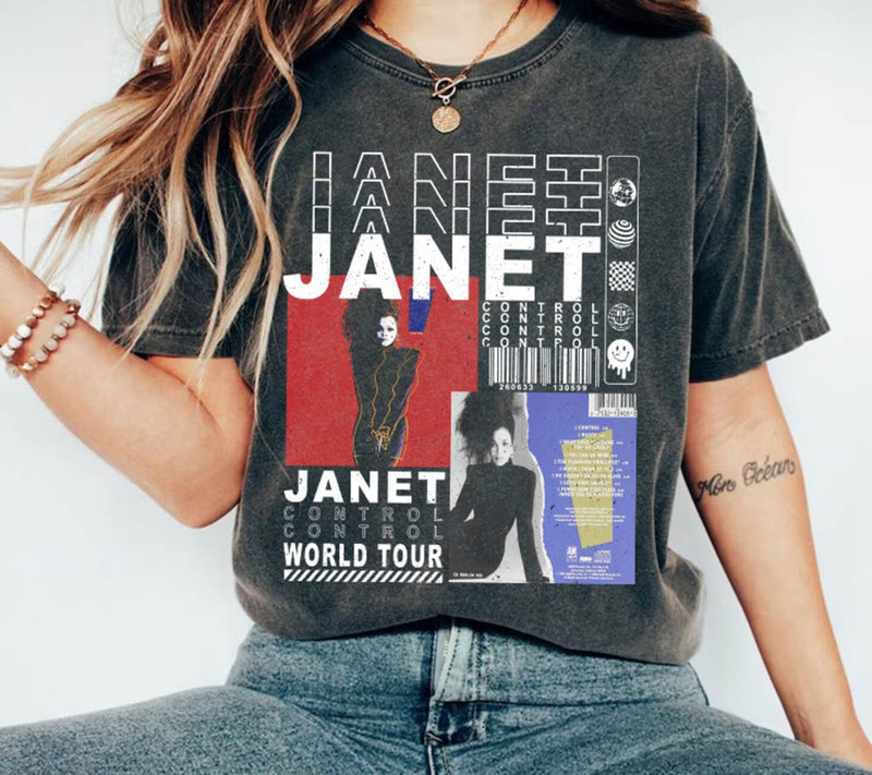 Janet Jackson Queen Of Music Shirt