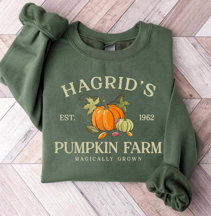 Vintage Hagrid's Pumpkin Patch Shirt, Pumpkin Patch Unisex T Shirt Sweater