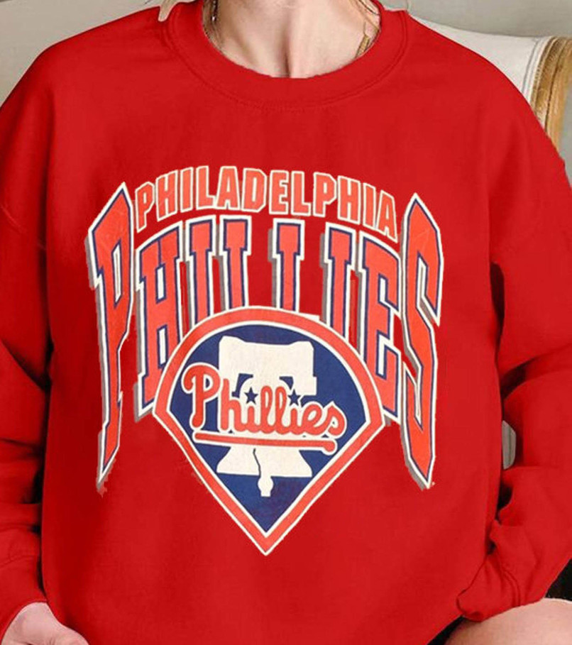 Philadelphia Phillies Mlb Shirt, Vintage Baseball Unisex T Shirt Short Sleeve