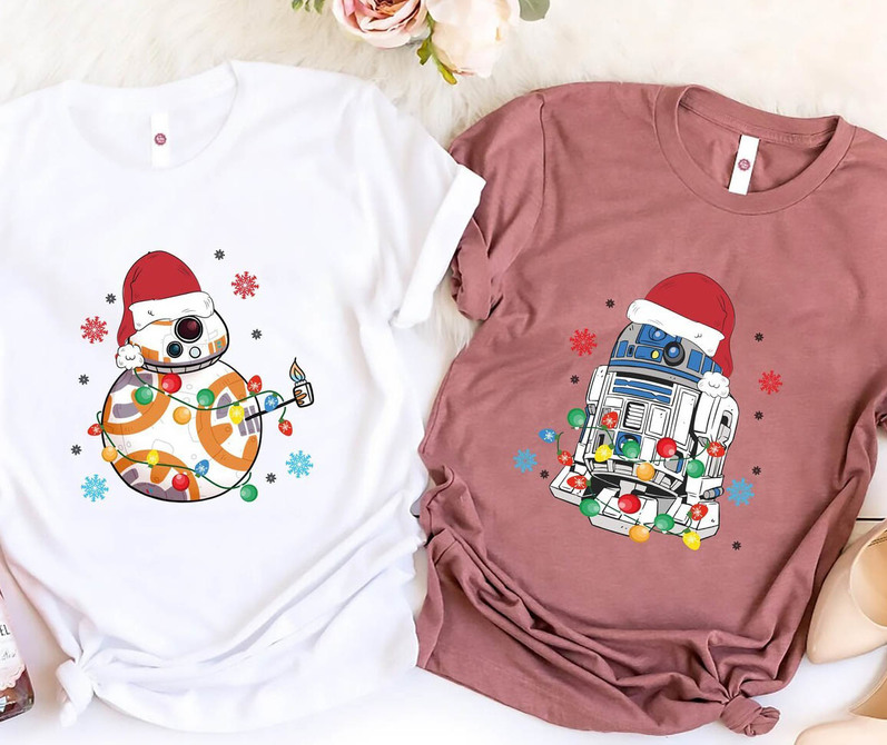 Star Wars Couple Christmas Shirt, Disney Unisex Hoodie Crewneck