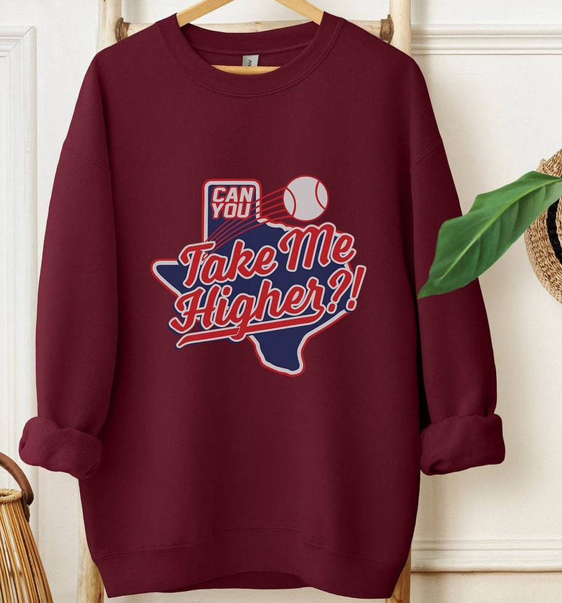 Vintage Texas Ranger Shirt, Texas Baseball Sweatshirt Crewneck