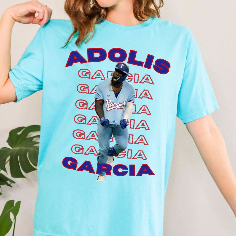 Adolis Garcia Shirt, Texas Rangers Unisex Hoodie Tee Tops