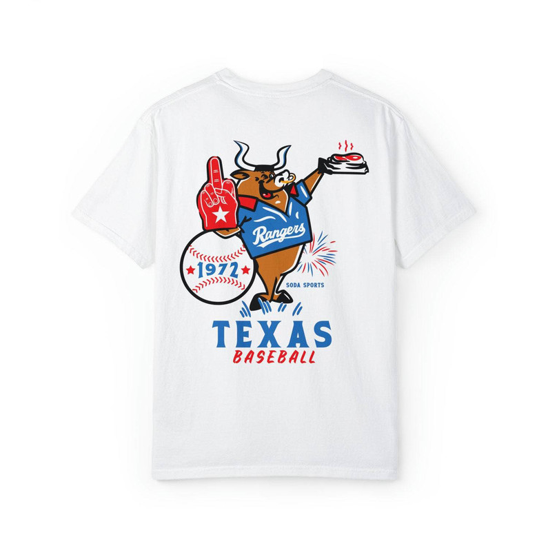 Texas Baseball Beef Shirt, Texas Rangers Unisex Hoodie Short Sleeve