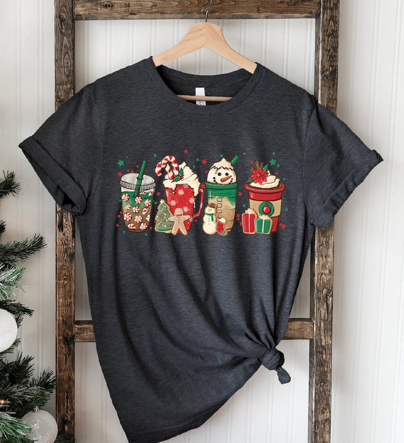Christmas Coffee Shirt, Current Mood Christmas Unisex Hoodie Sweater
