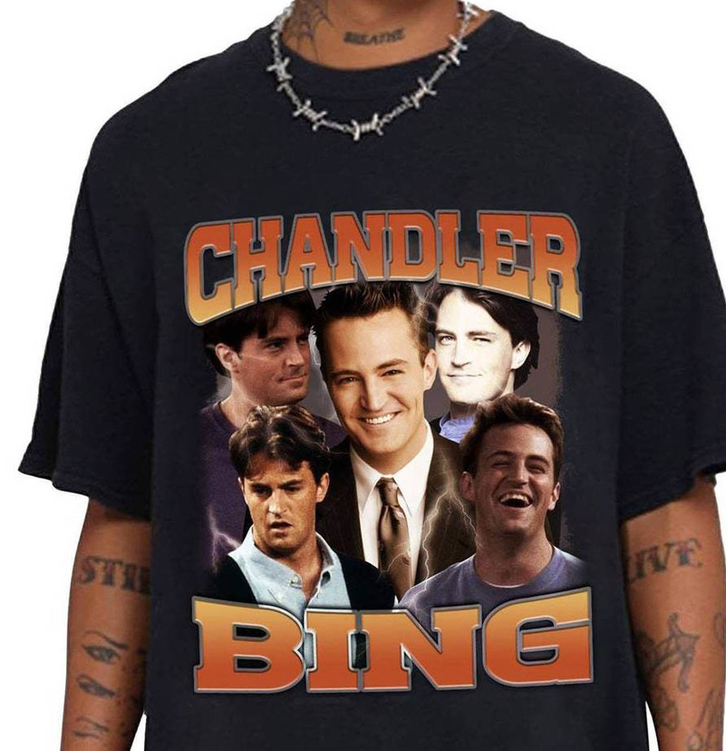 Chandler Bing Shirt, Friends Tv Series Long Sleeve Unisex T Shirt
