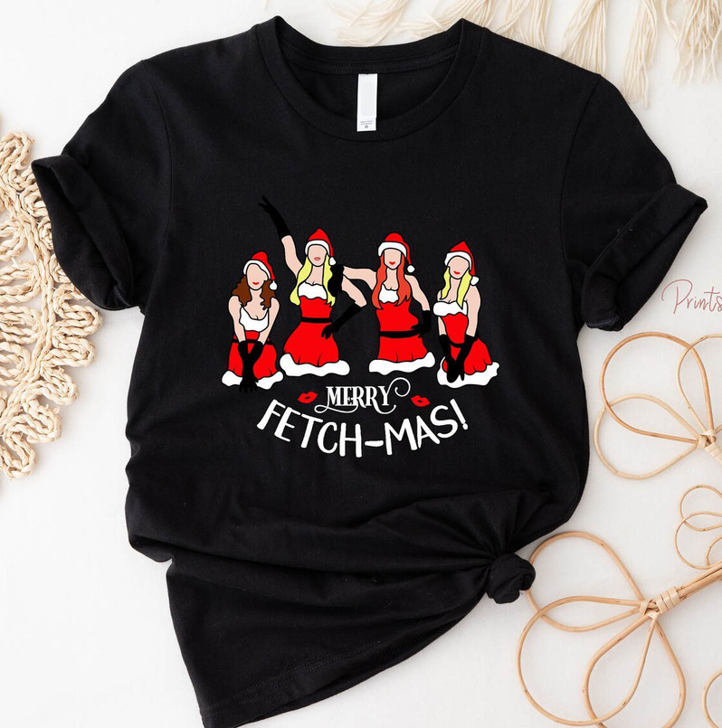 Mean Girls Christmas Shirt, Funny Christmas Tee Tops Short Sleeve