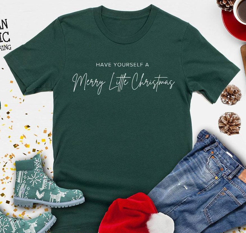 Have Yourself A Merry Little Christmas Shirt, Christmas Party Short Sleeve Sweater