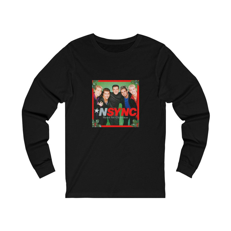 Nsync Christmas Shirt, Trendy Music Tee Tops Short Sleeve