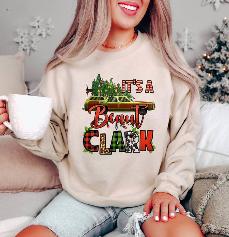 It's A Beaut Clark Shirt, Christmas Cousin Eddie Xmas Long Sleeve Tee Tops