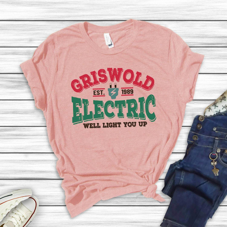 Griswold Electric Vintage Shirt, National Lampoon's Christmas Vacation Movie Sweater Hoodie