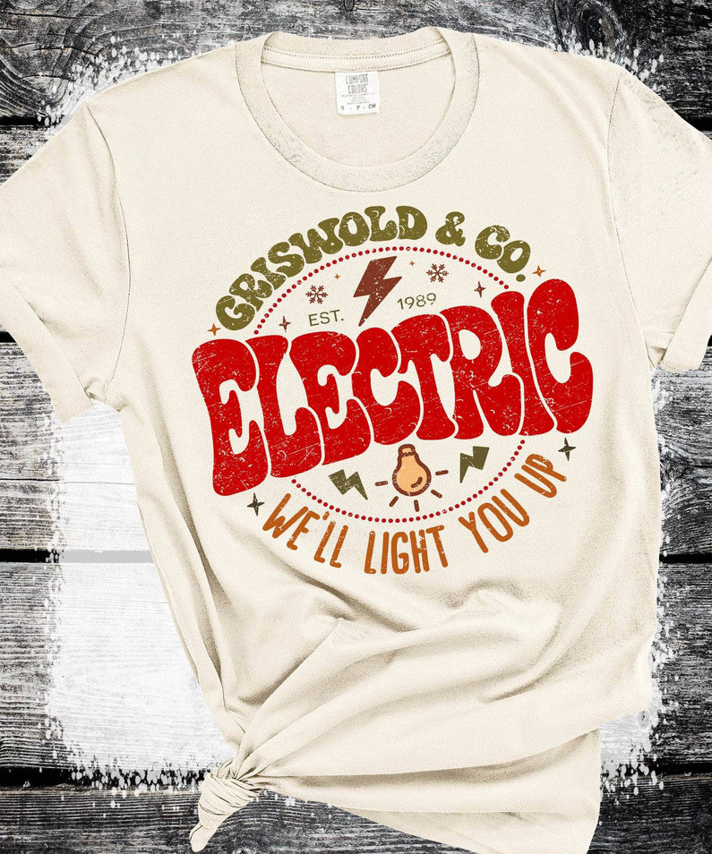 Griswold Electric Shirt, Christmas Movie 1989 Sweater Hoodie