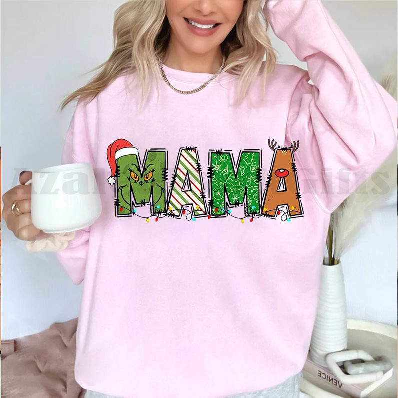 You Re A Mean One Shirt, Mama Grinch Short Sleeve Sweater