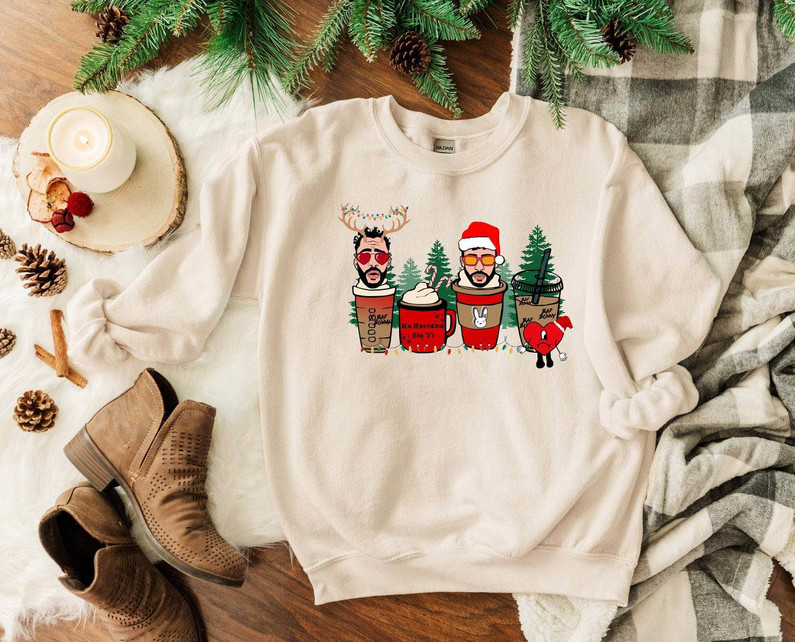 Una Navidad Sin Ti Christmas Shirt, Bad Bunny Christmas Unisex Hoodie Tee Tops