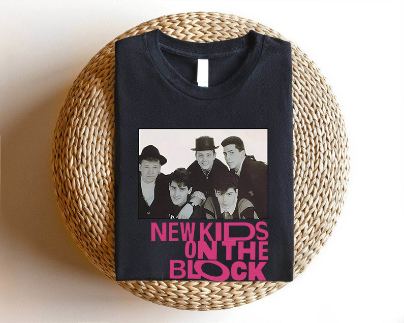 New Kids On The Block Trendy Shirt, Vintage Nkotb Tee Tops Long Sleeve