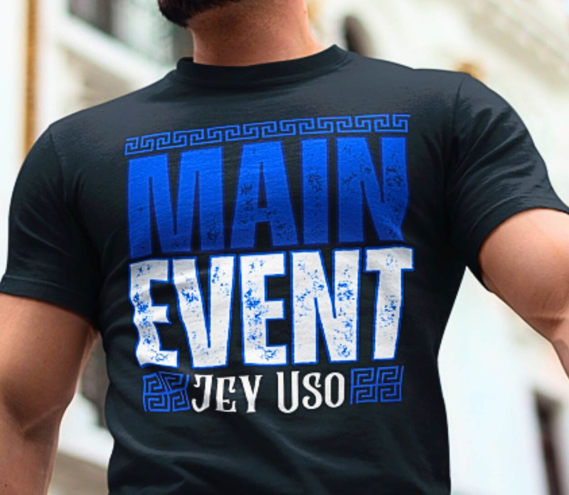 Limited Jey Uso Shirt, Groovy -We Main Event Jey Uso Sweatshirt Short Sleeve