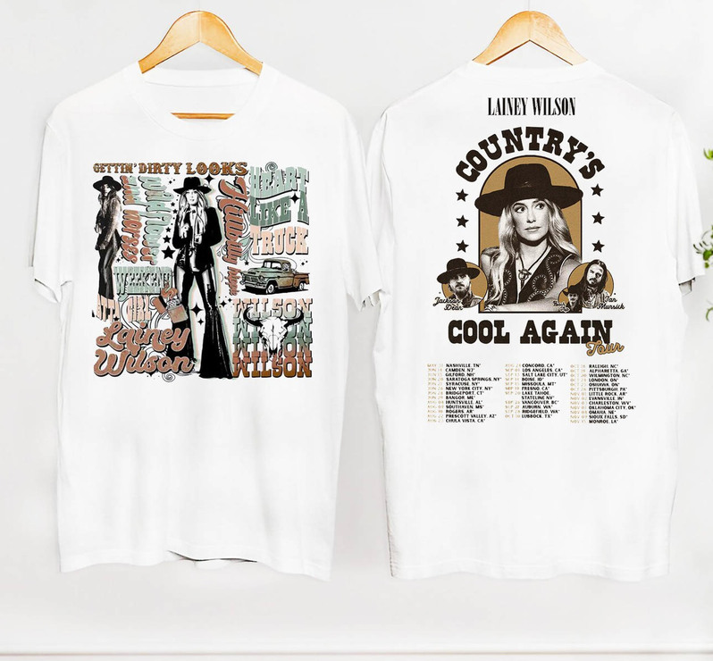 Cool Lainey Wilson Country's Cool Again Tour T Shirt, Lainey Wilson Shirt Hoodie