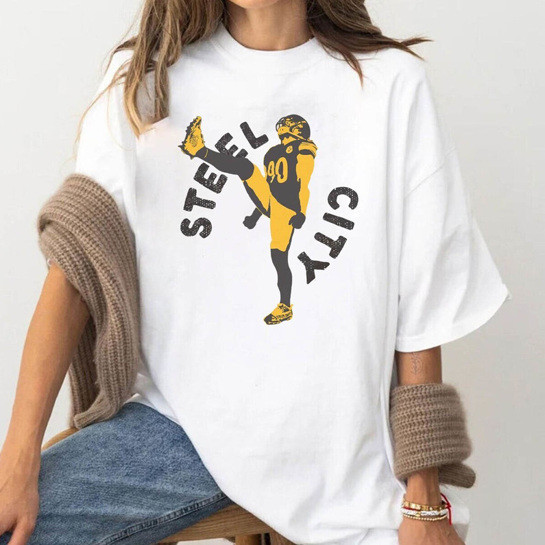 Trendy Tj Watt Steel City Sweatshirt , Pittsburgh Steelers Shirt Long Sleeve