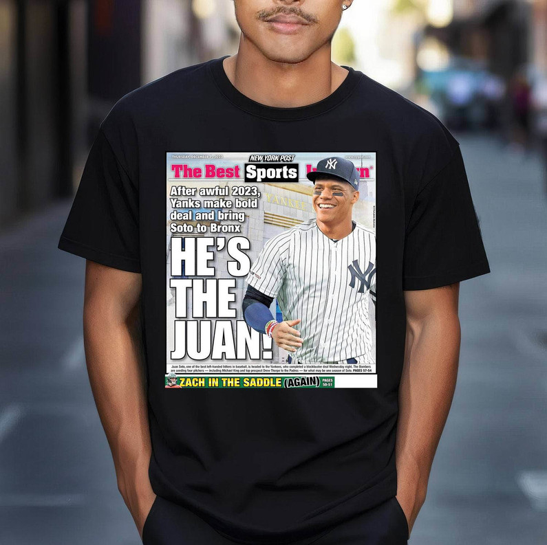 Juan Soto Inspirational Shirt, Limited He's The Juan Crewneck Unisex Hoodie