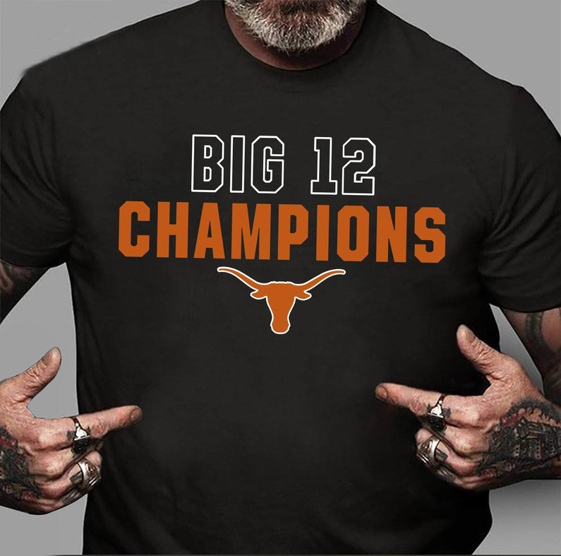 Groovy Texas Big 12 Championship Sweatshirt, Big 12 Conference Shirt Long Sleeve