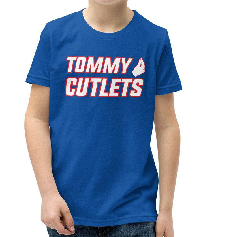 Youth New York Football Tommy Cutlets Hoodie, Tommy Devito Shirt Long Sleeve