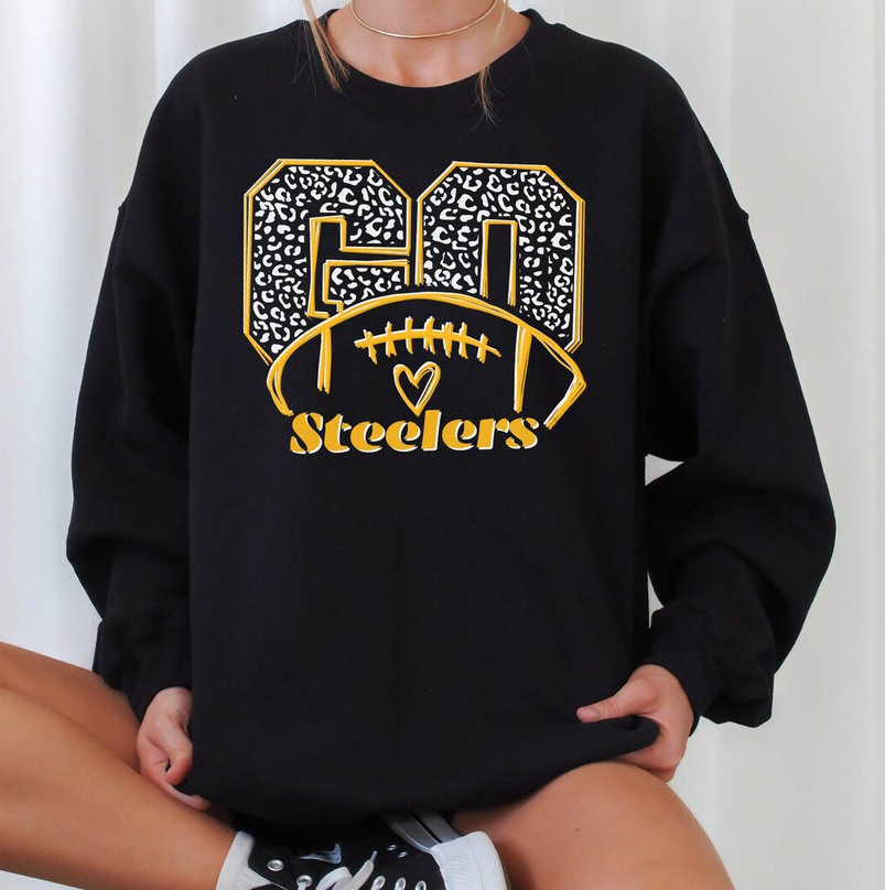 Pittsburgh Steelers Football Sweatshirt, Creative Pittsburgh Steelers Shirt Crewneck