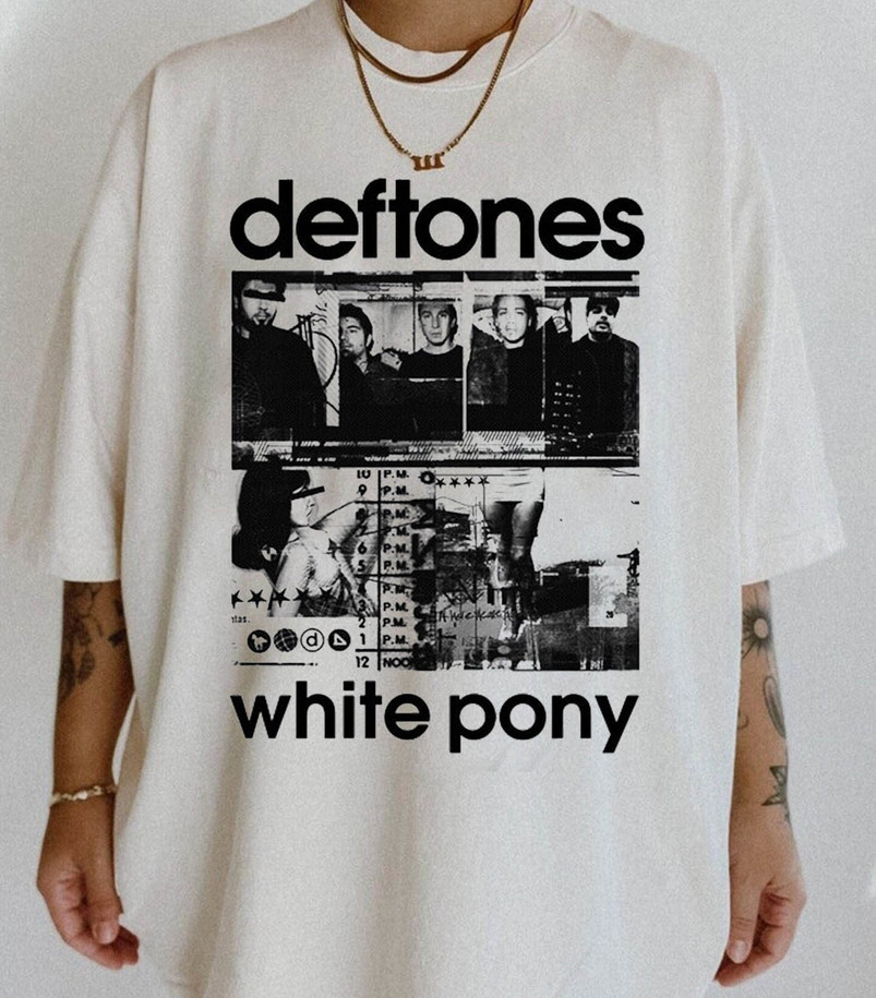 Cool Design Deftones White Pony T Shirt, Deftones Shirt Unisex Hoodie