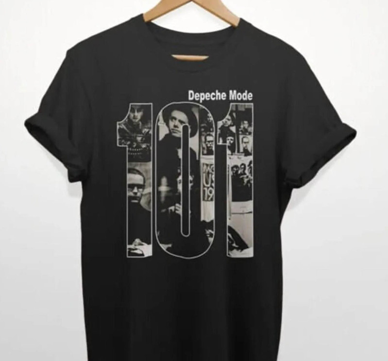 Creative Depeche Mode 101 Vintage T Shirt, Depeche Mode Shirt Long Sleeve