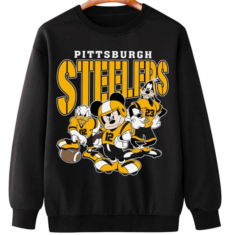 Pittsburgh Football Mickey Donald Duck Goofy T Shirt, Pittsburgh Steelers Shirt Hoodie