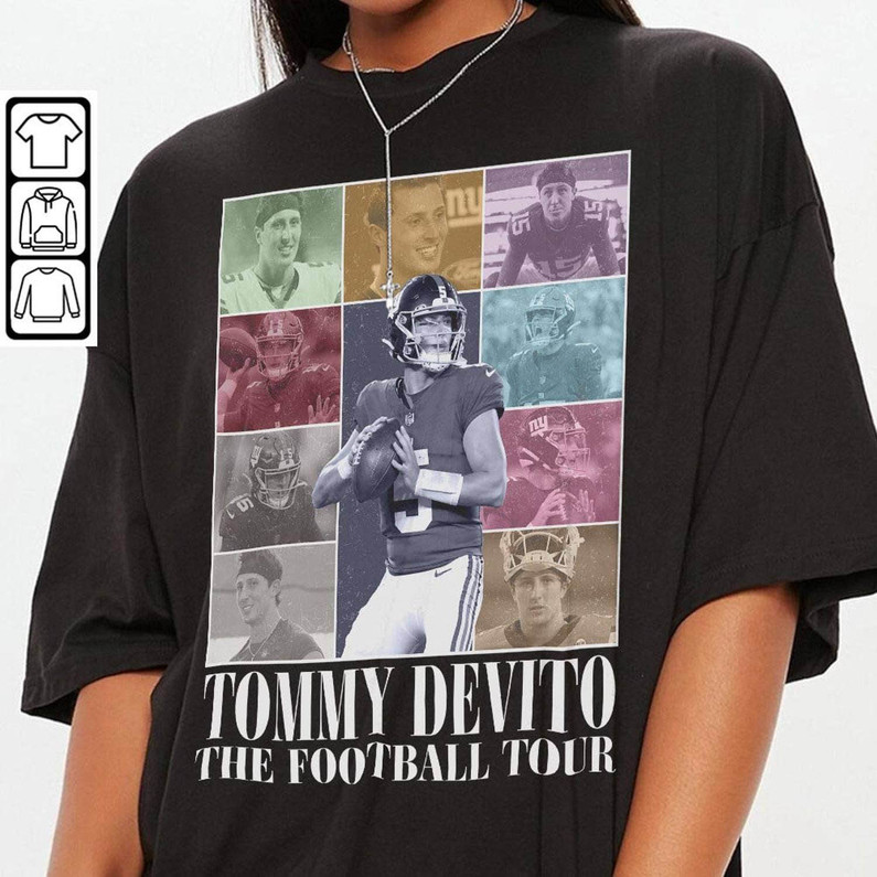 Cool Tommy Devito New York Football Tour Sweatshirt , Tommy Devito Shirt Tee Tops