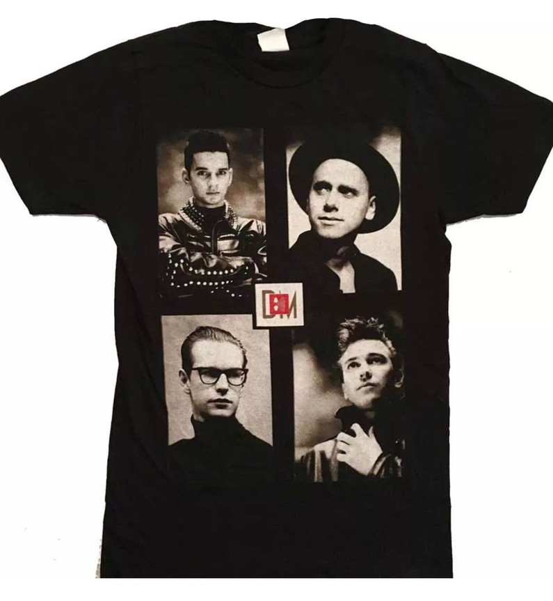 Awesome Depeche Mode Shirt, Depeche Mode Usa Tour Crewneck Short Sleeve