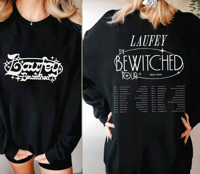 Comfort Laufey The Bewitched Tour 2023 Sweatshirt , Laufey Shirt Long Sleeve