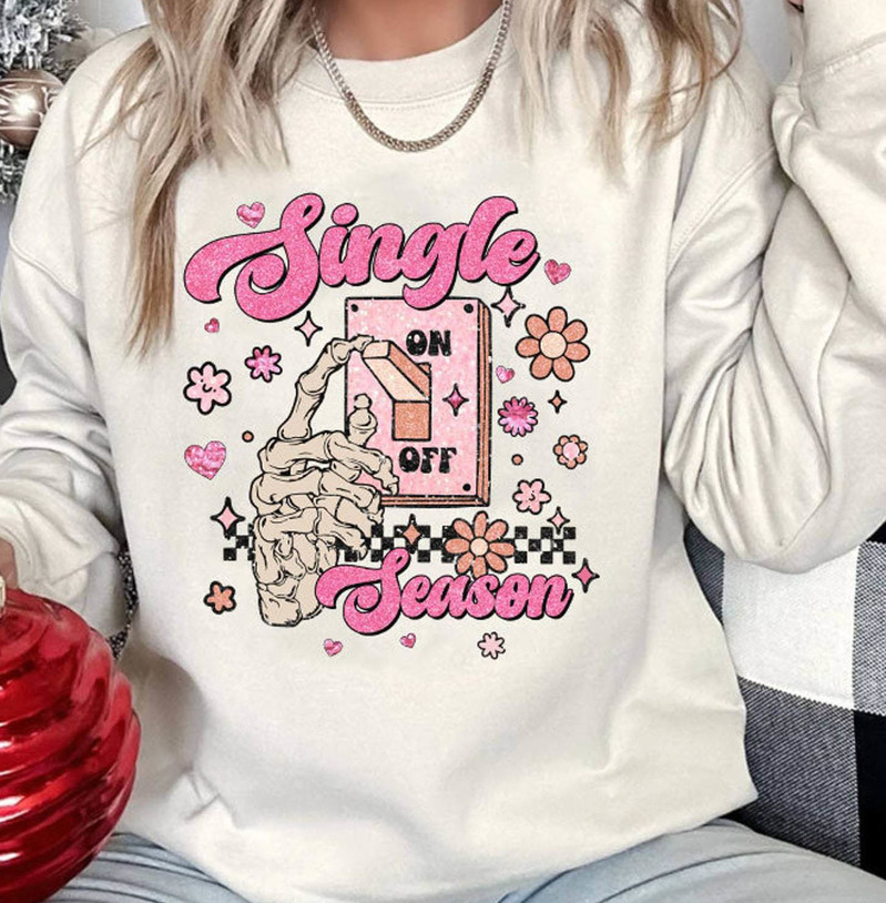 Retro Valentines Day Sweatshirt , Limited Single Season Shirt Unisex Hoodie