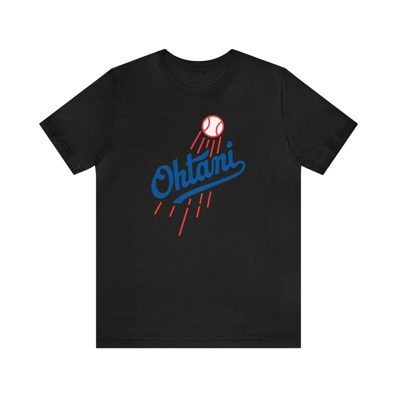 Awesome Shohei Ohtani Dodgers Shirt, Baseball Logo Short Sleeve Crewneck
