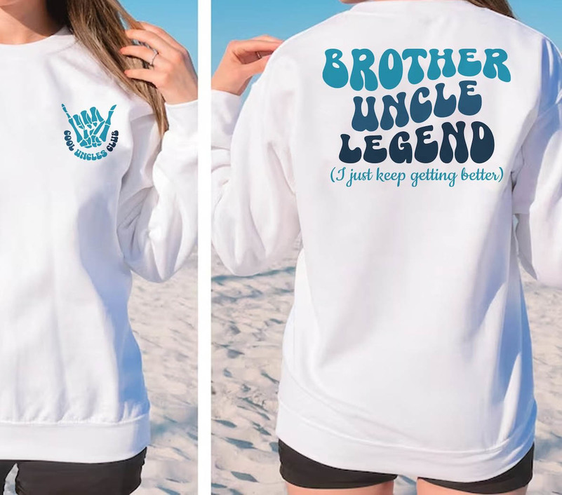 Fantastic Cool Uncles Club T Shirt, Brother Uncle Legend Shirt Short Sleeve