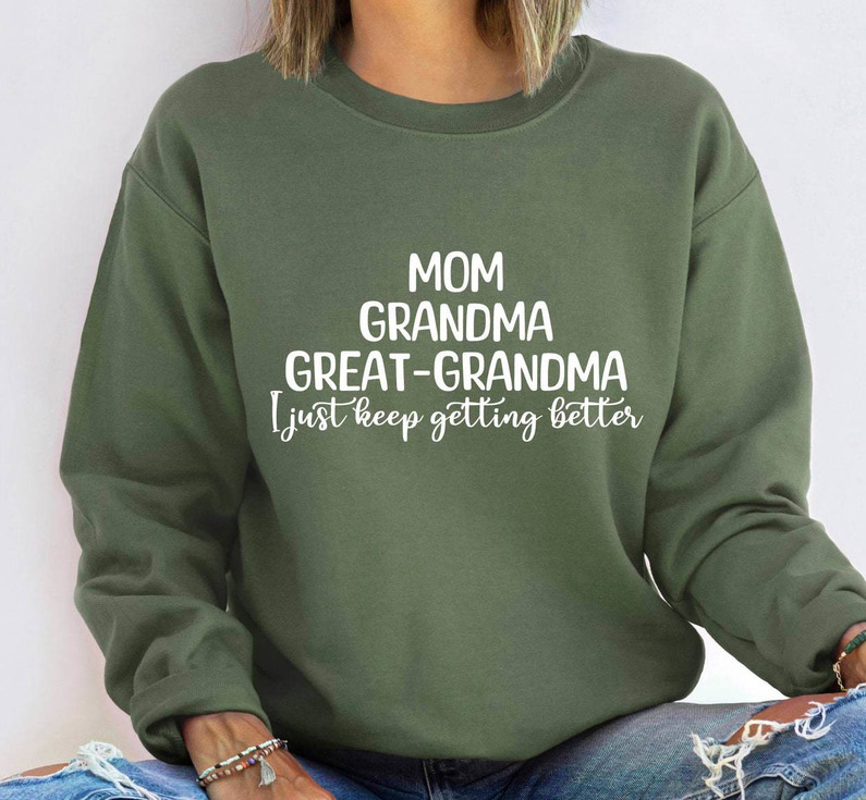 Cute Mom Grandma Great Grandma Sweatshirt, Pregnancy Announcement T Shirt Hoodie