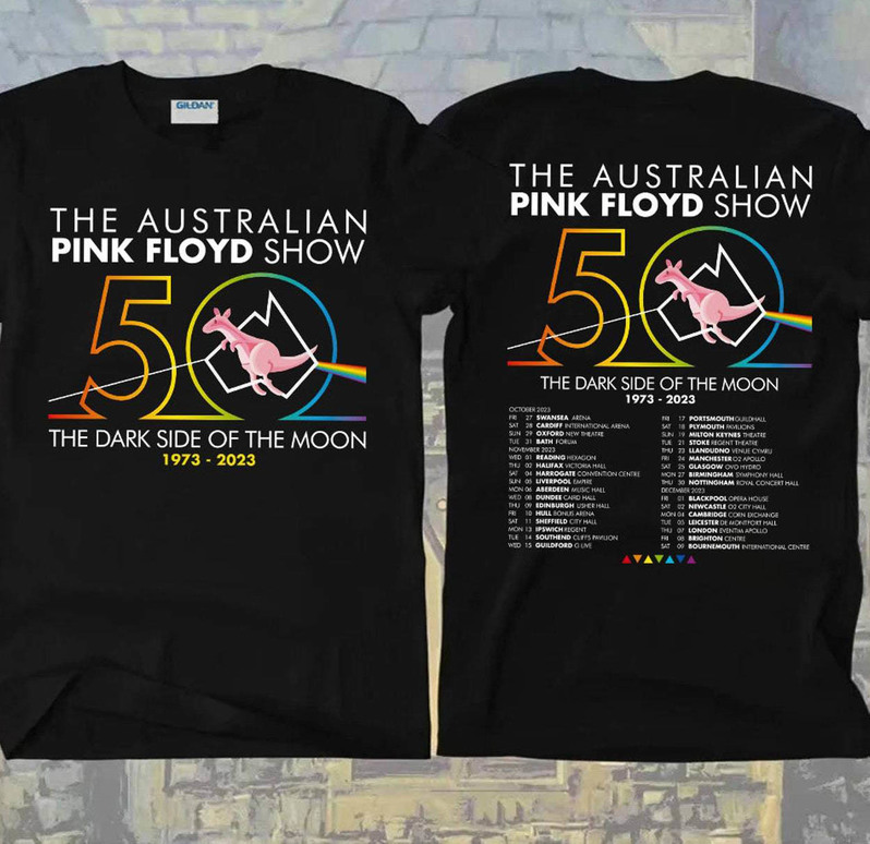 The Australian Pink Floyd Show 2023 Tour T Shirt , Pink Floyd Tour Shirt Crewneck
