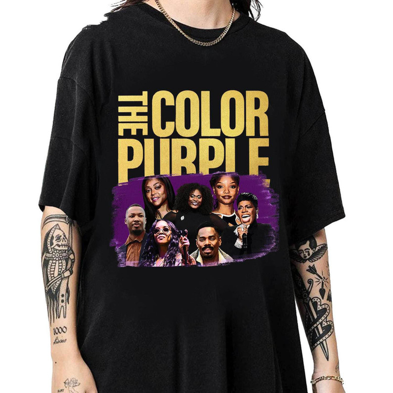Comfort The Color Purple Shirt, The Color Purple Movie 2023 Long Sleeve Tee Tops