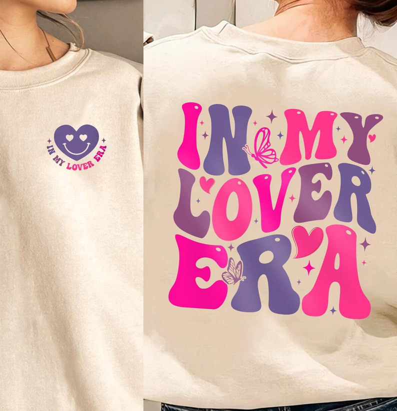 Limited In My Lover Era Shirt, Creative Lover Era Short Sleeve Unisex Hoodie