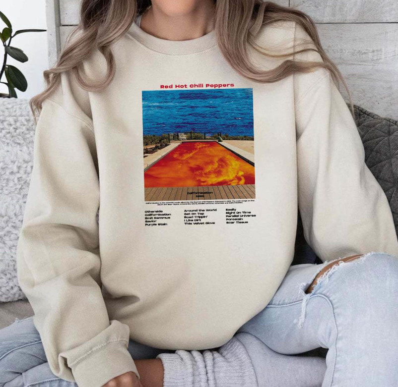 Vintage Red Hot Chili Peppers T Shirt, Red Hot Chili Peppers Album Sweater Hoodie