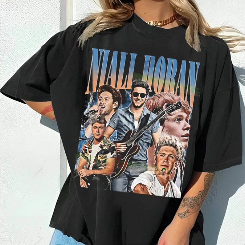 Vintage Niall Horan Shirt, Creative Niall Horan Merch 90s T Shirt Unisex Hoodie