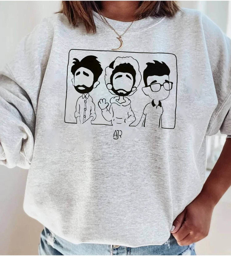 Cute Ajr Band Shirt, The Maybe Man Album The Click Album Sweatshirt Short Sleeve