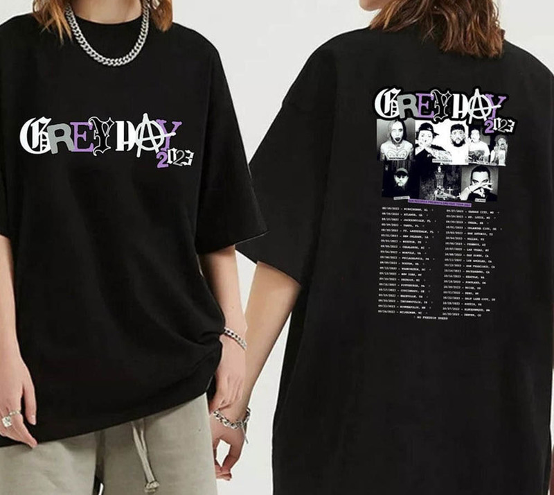 Suicideboy 2023 Tour Grey Day Funny Shirt For Fan