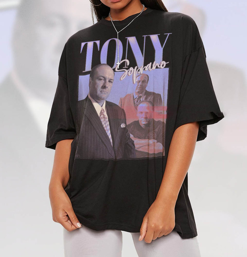 Retro Tony Soprano Shirt For Fan