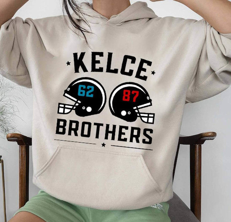 Kelce Brothers Super Bowl Groovy Shirt, Philadelphia Kansas Football T Shirt Tee Tops