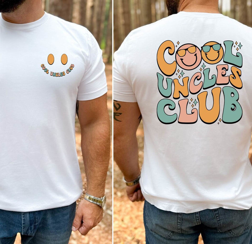 Funny New Uncle Crewneck, Trendy Cool Uncles Club Shirt Long Sleeve