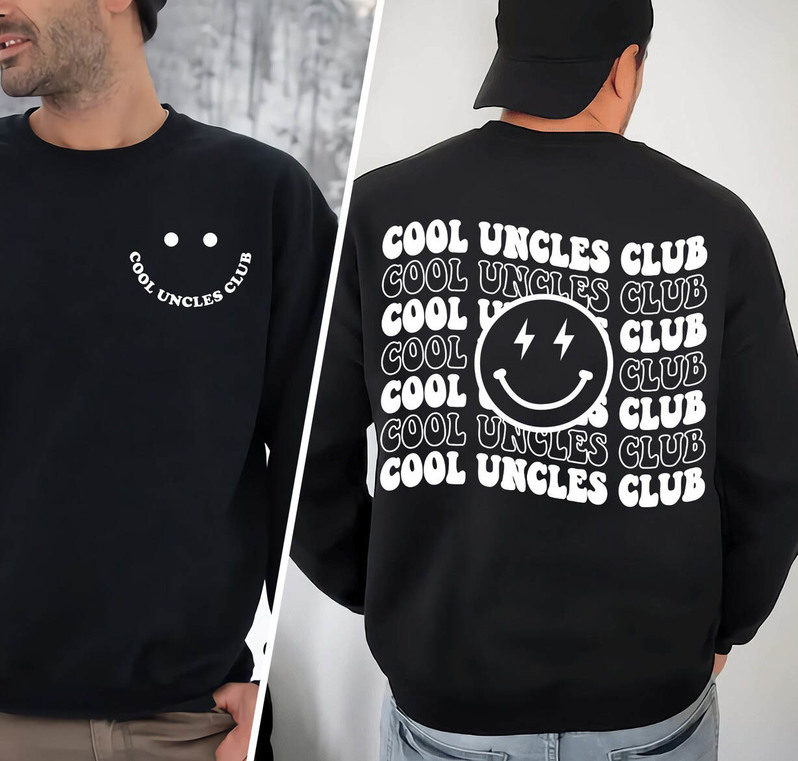 Cool Design Cool Uncles Club Shirt, New Rare Uncle Short Sleeve Unisex T Shirt