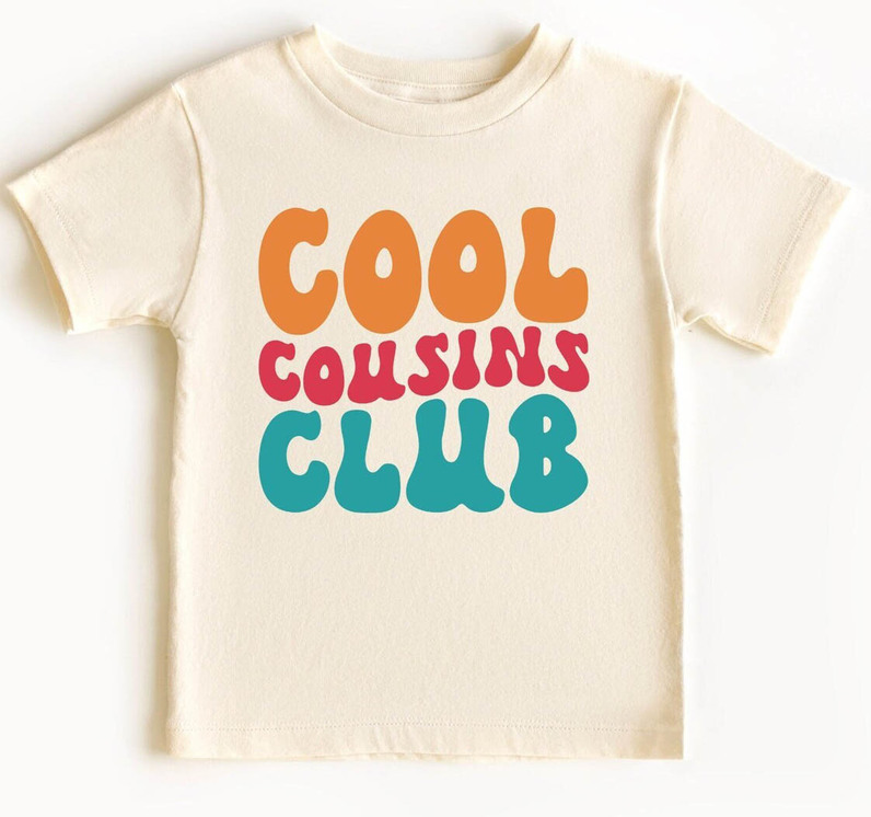 Vintage Cool Cousins Club Shirt, Cool Cousin Club Toddler Long Sleeve Sweater