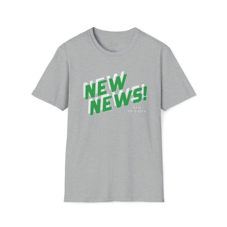Limited New Heights Sweatshirt, Funny New News Long Sleeve Sweater